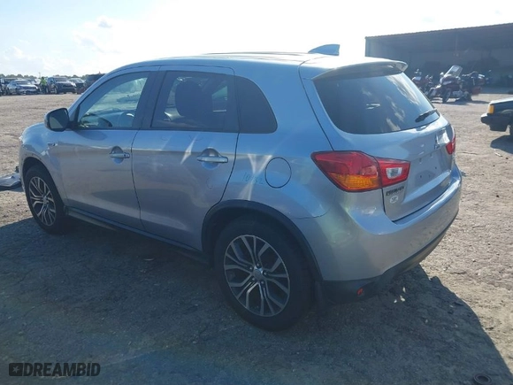 2017 Mitsubishi Outlander Sport ES 2.0 with VIN JA4AR3AU1HZ000894, listed as a IAAI auction lot 40390110 with 91,337 mi miles. Bid and sale history available at carsss.com. Image 3.