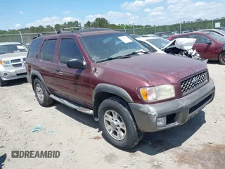 2001 Nissan Pathfinder SE z VIN JN8DR09Y21W584419, wystawiony jako IAAI lot #42133287 z przebiegiem 270 751 mil mil oraz . Historia ofert i sprzedaży dostępna na DreamBid. Obrazek 1.