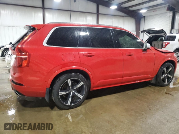 2019 Volvo XC90 R-Design with VIN YV4A22PM9K1448900, listed as a Copart auction lot 56114025 with 58,639 mi miles and Salvage title. Bid and sale history available at DreamBid. Image 3.