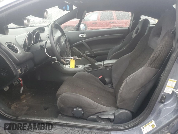 2008 Mitsubishi Eclipse GS with VIN 4A3AK24F68E003070, listed as a Copart auction lot 88522675 with 147,138 mi miles and Salvage Title. Bid and sale history available at DreamBid. Image 7.