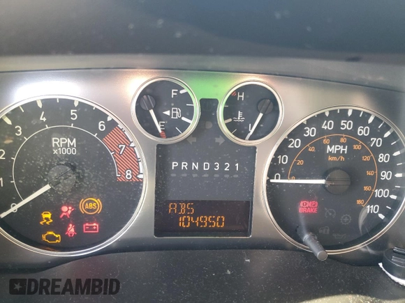 2006 Hummer H3 with VIN 5GTDN136568143456, listed as a Copart auction lot 85355124 with 104,950 mi miles and Salvage Title. Bid and sale history available at DreamBid. Image 9.