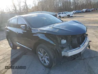 2020 Acura RDX w/Technology Pkg with VIN 5J8TC2H56LL031404, listed as a Copart auction lot 44340014 with 24,018 mi miles. Bid and sale history available at carsss.com. Image 4.