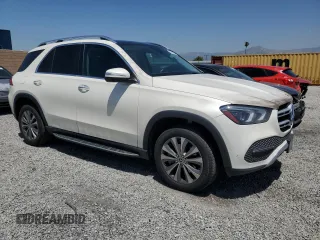 2020 Mercedes-Benz GLE 350 with VIN 4JGFB4JE7LA282282, listed as a Copart auction lot 56542535 with 100,079 mi miles and Salvage title. Bid and sale history available at DreamBid. Image 4.
