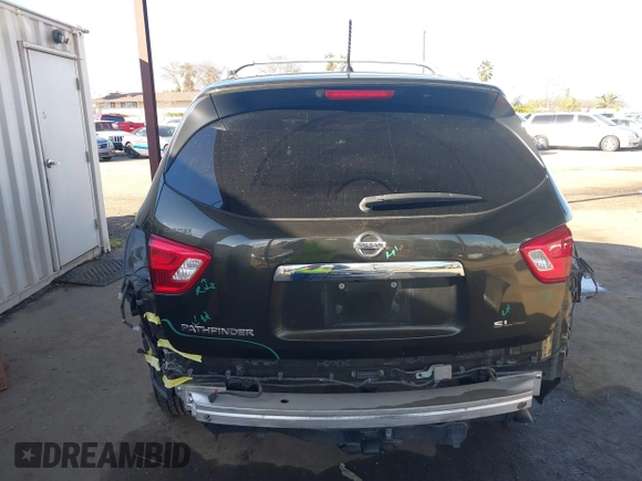 2017 Nissan Pathfinder SL with VIN 5N1DR2MN3HC654487, listed as a IAAI auction lot 41719910 with 79,976 mi miles and . Bid and sale history available at DreamBid. Image 17.