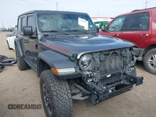 2024 Jeep Wrangler Rubicon with VIN 1C4PJXFG5RW165142, listed as a IAAI auction lot 41436275 with 22,699 mi miles. Bid and sale history available at carsss.com. Image 1.