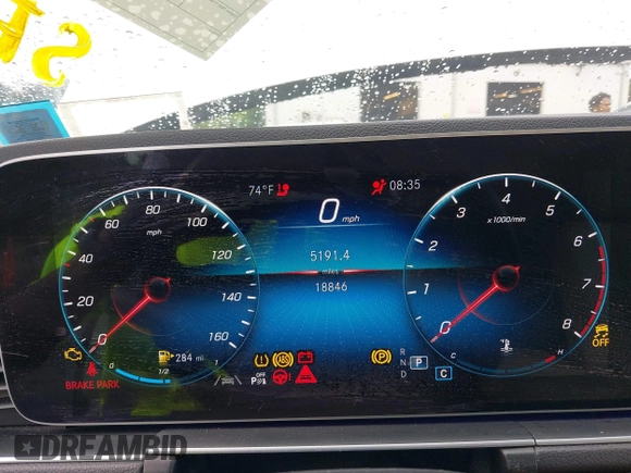 2023 Mercedes-Benz GLE 350 with VIN 4JGFB4KB5PA893681, listed as a IAAI auction lot 42606299 with 18,846 mi miles and . Bid and sale history available at DreamBid. Image 7.
