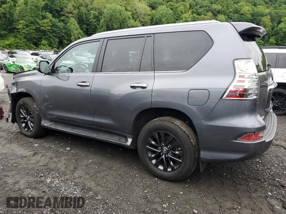 2023 Lexus GX 460 Premium z VIN JTJAM7BX6P5384551, wystawiony jako Copart lot #58321825 z przebiegiem 21 255 mil mil oraz Szkoda całkowita • Salvage title. Historia ofert i sprzedaży dostępna na DreamBid. Obrazek 2.