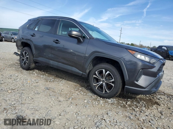 2020 Toyota RAV4 LE with VIN 2T3H1RFV0LC033993, listed as a Copart auction lot 46916325 with 55,891 mi miles and Salvage Title. Bid and sale history available at DreamBid. Image 4.