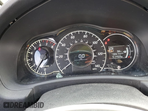 2015 Nissan Note S with VIN 3N1CE2CP4FL407658, listed as a Copart auction lot 62847565 with 79,574 mi miles and Salvage title. Bid and sale history available at DreamBid. Image 9.
