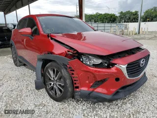 2017 Mazda CX-3 Touring with VIN JM1DKDC73H0163586, listed as a Copart auction lot 59118572 with 47,617 mi miles. Bid and sale history available at carsss.com. Image 1.
