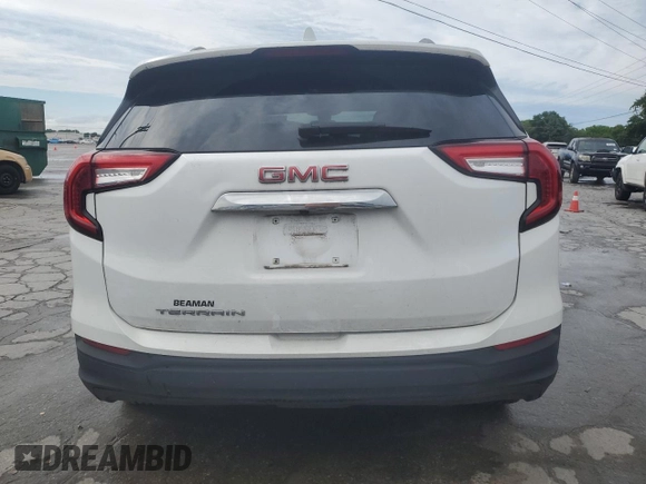 2022 GMC Terrain SLE z VIN 3GKALMEV6NL272316, wystawiony jako Copart lot #60375225 z przebiegiem 30 320 mil mil oraz Szkoda całkowita • Salvage title. Historia ofert i sprzedaży dostępna na DreamBid. Obrazek 6.