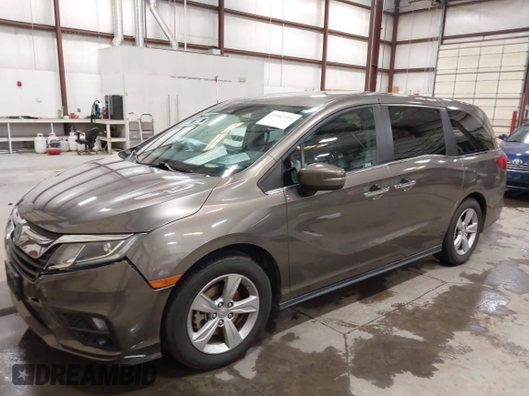 2018 Honda Odyssey EX с VIN 5FNRL6H58JB104451, выставлен на аукционе IAAI как лот 42467395 с пробегом 78 950 миль миль и . История ставок и продаж доступна на DreamBid. Изображение 2.