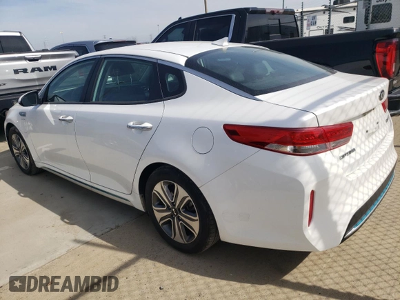 2017 Kia Optima EX z VIN KNAGV4LD2H5011454, wystawiony jako Copart lot #48022875 z przebiegiem 157 087 mil mil oraz Czysty tytuł • Clean title. Historia ofert i sprzedaży dostępna na DreamBid. Obrazek 2.