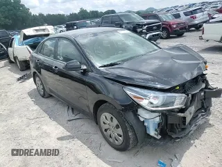2020 Kia Rio S with VIN 3KPA24AD6LE349327, listed as a Copart auction lot 58131324 with 61,298 mi miles and Salvage Title. Bid and sale history available at carsss.com. Image 11.
