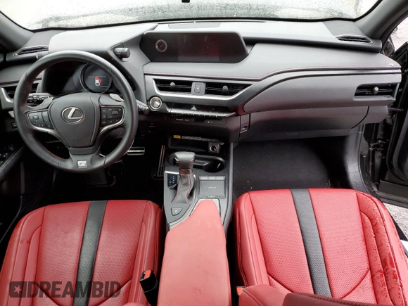 2022 Lexus UX with VIN JTHE3JBH7N2049826, listed as a Copart auction lot 72882992 with 4,841 mi miles. Bid and sale history available at carsss.com. Image 8.