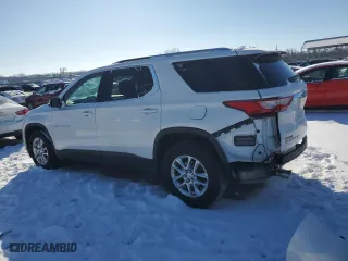 2018 Chevrolet Traverse LT Cloth with VIN 1GNEVGKW7JJ260772, listed as a Copart auction lot 44811295 with 112,263 mi miles and Salvage Title. Bid and sale history available at carsss.com. Image 2.