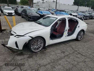 2024 Lexus IS 300 z VIN JTHDA1D24R5129048, wystawiony jako Copart lot #57604335 z przebiegiem 6339 mil mil oraz Tytuł czysty. Historia ofert i sprzedaży dostępna na DreamBid. Obrazek 1.