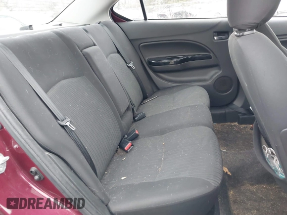 2018 Mitsubishi Mirage G4 SE with VIN ML32F4FJ1JHF06220, listed as a IAAI auction lot 41651964 with 122,837 mi miles. Bid and sale history available at carsss.com. Image 8.