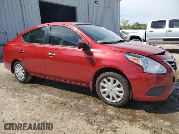 2015 Nissan Versa SV with VIN 3N1CN7APXFL867889, listed as a Copart auction lot 49712155 with 105,496 mi miles and Salvage Title. Bid and sale history available at carsss.com. Image 4.