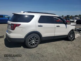 2017 Ford Explorer Sport z VIN 1FM5K8GTXHGC51377, wystawiony jako Copart lot #57176865 z przebiegiem 90 152 mil mil oraz Szkoda całkowita • Salvage title. Historia ofert i sprzedaży dostępna na DreamBid. Obrazek 3.