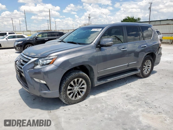 2015 Lexus GX 460 with VIN JTJBM7FX9F5117790, listed as a Copart auction lot 61227665 with 116,269 mi miles and Salvage title. Bid and sale history available at DreamBid. Image 1.