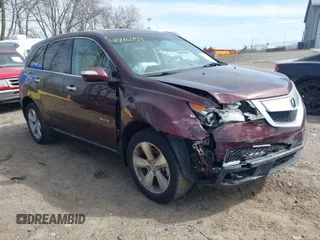 2010 Acura MDX Technology Pkg with VIN 2HNYD2H65AH505244, listed as a IAAI auction lot 41816959 with 139,807 mi miles. Bid and sale history available at carsss.com. Image 1.