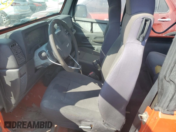 2006 Jeep Wrangler SE with VIN 1J4FA29126P786442, listed as a Copart auction lot 74493244 with 223,884 mi miles and Non Repairable. Bid and sale history available at carsss.com. Image 7.