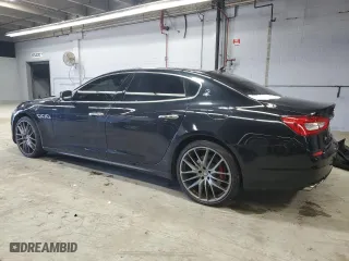 2015 Maserati Quattroporte S Q4 with VIN ZAM56RRA5F1158269, listed as a Copart auction lot 50154015 with 59,635 mi miles and Salvage Title. Bid and sale history available at carsss.com. Image 2.