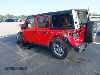 2021 Jeep Wrangler Unlimited Sport S z VIN 1C4HJXDN6MW685705, wystawiony jako IAAI lot #42344146 z przebiegiem 53 859 mil mil oraz . Historia ofert i sprzedaży dostępna na DreamBid. Obrazek 3.