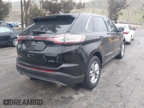 2017 Ford Edge SEL with VIN 2FMPK3J81HBB82148, listed as a IAAI auction lot 41739553 with 87,154 mi miles. Bid and sale history available at carsss.com. Image 4.