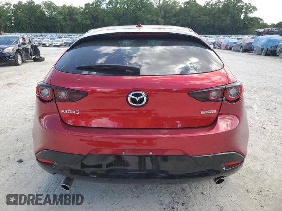 2022 Mazda 3 Premium with VIN JM1BPAML5N1500803, listed as a Copart auction lot 52438915 with 26,018 mi miles and Non repairable. Bid and sale history available at DreamBid. Image 6.