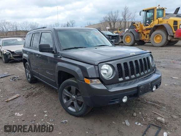 2015 Jeep Patriot High Altitude with VIN 1C4NJPFA2FD297575, listed as a IAAI auction lot 41848731 with 77,149 mi miles and . Bid and sale history available at DreamBid. Image 1.