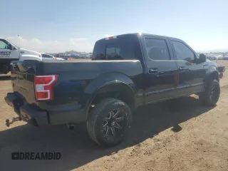 2018 Ford F-150 XL with VIN 1FTEW1EPXJFC53437, listed as a Copart auction lot 59896395 with 65,502 mi miles and Salvage title. Bid and sale history available at DreamBid. Image 3.