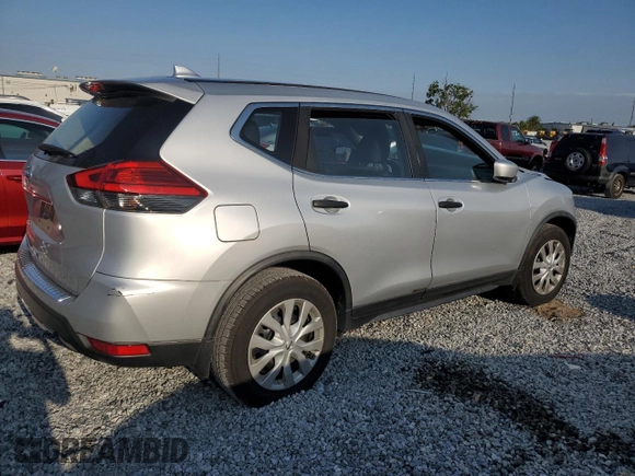2017 Nissan Rogue S with VIN JN8AT2MT1HW384993, listed as a Copart auction lot 52326945 with 80,266 mi miles and Salvage Title. Bid and sale history available at carsss.com. Image 3.