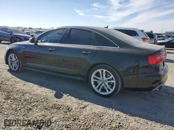 2013 Audi S6 Prestige with VIN WAUF2AFC4DN119123, listed as a Copart auction lot 77705184 with 78,216 mi miles and Salvage Title. Bid and sale history available at carsss.com. Image 2.