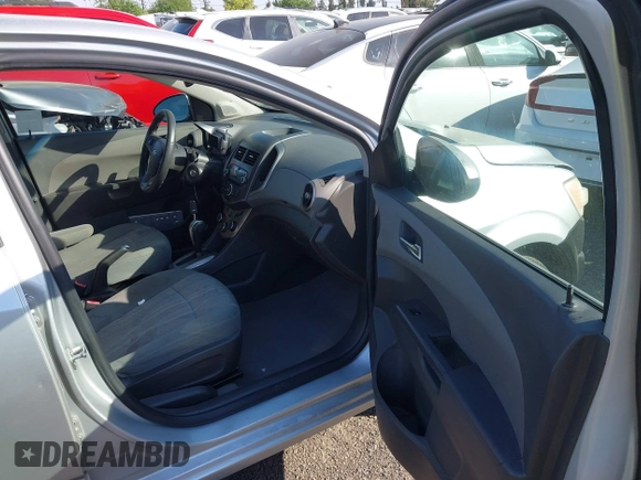 2012 Chevrolet Sonic LT with VIN 1G1JC5SH9C4136290, listed as a IAAI auction lot 42034254 with 273,427 mi miles and . Bid and sale history available at DreamBid. Image 5.