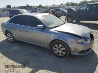 2008 Audi A4 2.0T with VIN WAUAF78E38A102570, listed as a Copart auction lot 53910215 with 145,095 mi miles and Salvage title. Bid and sale history available at DreamBid. Image 4.