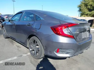 2021 Honda Civic Sedan Sport with VIN 19XFC2F88ME201751, listed as a IAAI auction lot 41643759 with 111,796 mi miles. Bid and sale history available at carsss.com. Image 3.