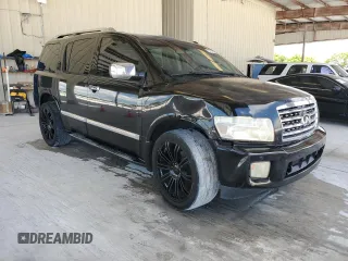 2008 Infiniti QX56 z VIN 5N3AA08D48N901835, wystawiony jako Copart lot #57512205 z przebiegiem 234 514 mil mil oraz Szkoda całkowita • Salvage title. Historia ofert i sprzedaży dostępna na DreamBid. Obrazek 4.