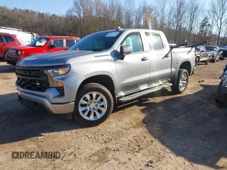 2023 Chevrolet Silverado 1500 Custom with VIN 1GCPDBEK8PZ289983, listed as a IAAI auction lot 41457244 with 26,980 mi miles and . Bid and sale history available at DreamBid. Image 2.