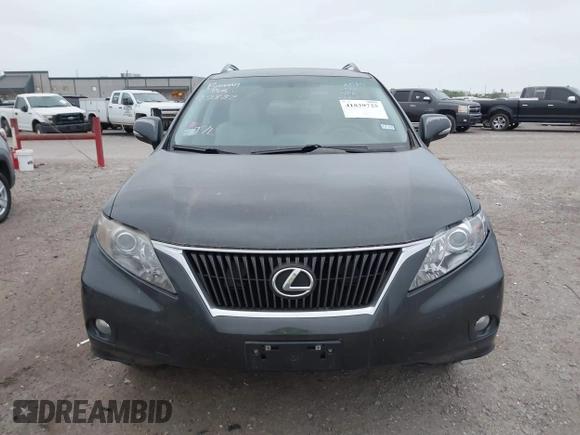 2010 Lexus RX 350 with VIN 2T2BK1BA2AC001474, listed as a IAAI auction lot 41839725 with 171,417 mi miles. Bid and sale history available at carsss.com. Image 13.