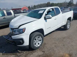 2022 Chevrolet Colorado 2WD LT with VIN 1GCHSCEA6N1204948, listed as a IAAI auction lot 41821216 with 27,245 mi miles. Bid and sale history available at carsss.com. Image 2.
