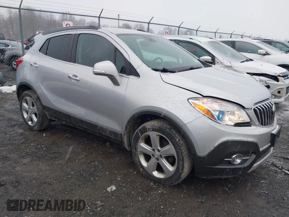 2016 Buick Encore Convenience with VIN KL4CJFSB5GB596243, listed as a IAAI auction lot 41705669 with 42,563 mi miles. Bid and sale history available at carsss.com. Image 1.