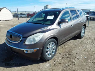 2012 Buick Enclave Leather with VIN 5GAKRCED6CJ389108, listed as a IAAI auction lot 41854814 with 211,473 mi miles and . Bid and sale history available at carsss.com. Image 2.