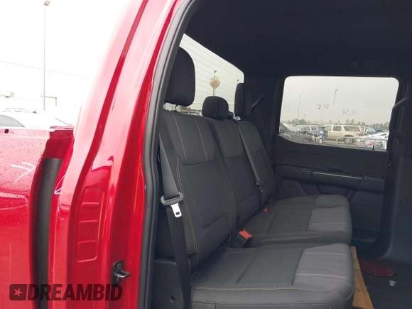 2024 Ford F-150 STX with VIN 1FTEW2KP7RKD11422, listed as a IAAI auction lot 41457002 with 1,739 mi miles and . Bid and sale history available at carsss.com. Image 8.