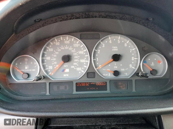 2003 BMW 3 Series M3 with VIN WBSBR93453PK03651, listed as a Copart auction lot 74519584 with 0 mi miles and Salvage Title. Bid and sale history available at carsss.com. Image 9.
