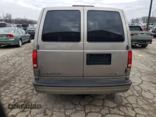 2002 Chevrolet Astro Cargo Van YF7 Upfitter with VIN 1GBDM19X52B111599, listed as a Copart auction lot 43682335 with 107,393 mi miles and Salvage Title. Bid and sale history available at carsss.com. Image 6.