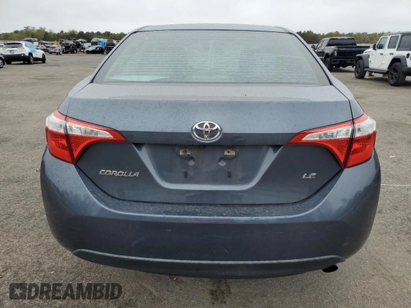 2016 Toyota Corolla L with VIN 5YFBURHEXGP405607, listed as a Copart auction lot 72750664 with 145,078 mi miles and Salvage title. Bid and sale history available at DreamBid. Image 6.