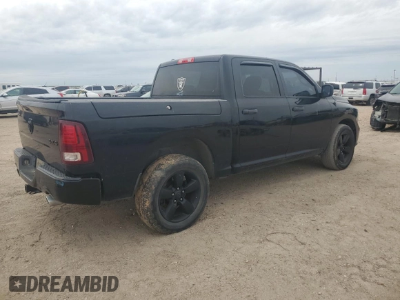 2014 Ram 1500 Express with VIN 1C6RR7KTXES453929, listed as a Copart auction lot 52766565 with 261,875 mi miles and Clean Title. Bid and sale history available at carsss.com. Image 3.
