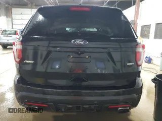 2017 Ford Explorer Sport z VIN 1FM5K8GT3HGC75830, wystawiony jako Copart lot #54857675 z przebiegiem 129 096 mil mil oraz Szkoda całkowita • Salvage title. Historia ofert i sprzedaży dostępna na DreamBid. Obrazek 6.